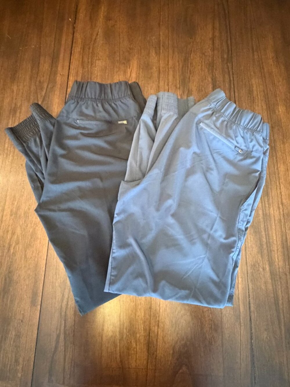 Apana Men's Joggers Black & Gray Outdoor Comfy Hiking Walking, Size Medium